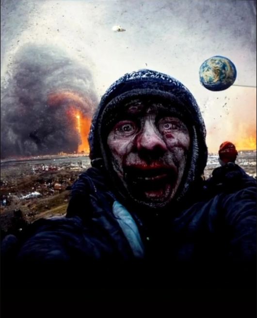 the final selfies of people